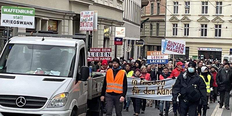 Montagsdemo am 4.4.2022